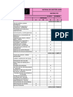 Sistema de Gestión Ambiental Matriz Pci: Fortaleza