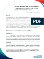 Artigo-A LÍNGUA BRASILEIRA DE SINAIS COMO FACILITADORARTIGO  JANETE _CONEDU