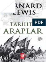 Bernard Lewis Tarihte Araplar Ağaç Yayınları