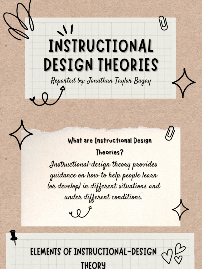 Instructional Design Theories | PDF | Career & Growth | Science ...