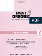 BASES y CORRECTORES 15 de Marzo