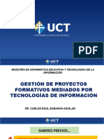 Gestión de Proyectos Formativos