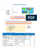 E1 A1 SESION PS. Dia Mundial Del Agua 2do