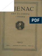 Vijenac List Za Zabavu I Pouku 2 Kolovoza 1923