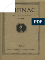 Vijenac List Za Zabavu i Pouku 16 Sijecnja 1924-Ferdo Nikolic