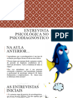 Entrevista Psicológica No Psicodiagnóstico