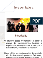 Treinamento de Prevenção e combate a incêndio