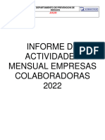 INFORME ACTIVIDADES DE SEGURIDAD EE - CC (1) Julio 2022