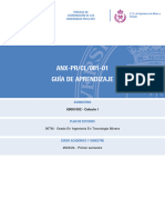 ANX-PR/CL/001-01 Guía de Aprendizaje: Asignatura