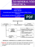 6 A Produção Mineral Não Energética