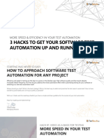 3hacks For More Efficiency in Test Autoation - TestResults - Io