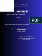 Dnote-P&S Invoice VIP Service March 25 to April 24