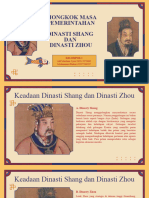 Dinasti Shang Dan Dinasti Zhou