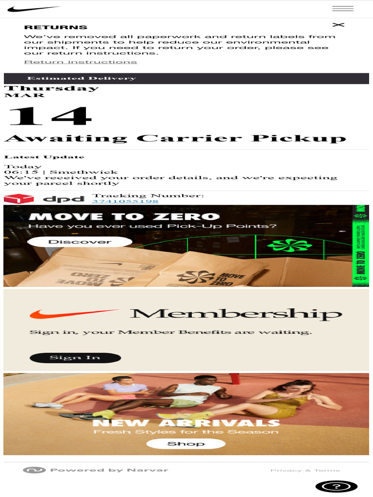 Awaiting Carrier Pickup Thursday PDF