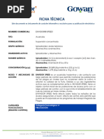 Ficha Técnica de Savey 50 GD | PDF