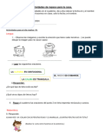 Actividades de Repaso para Hacer en Casa 2º 4º