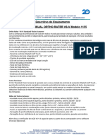 Descritivo Ortho Rater VS-V Mod 1155 - FASMED