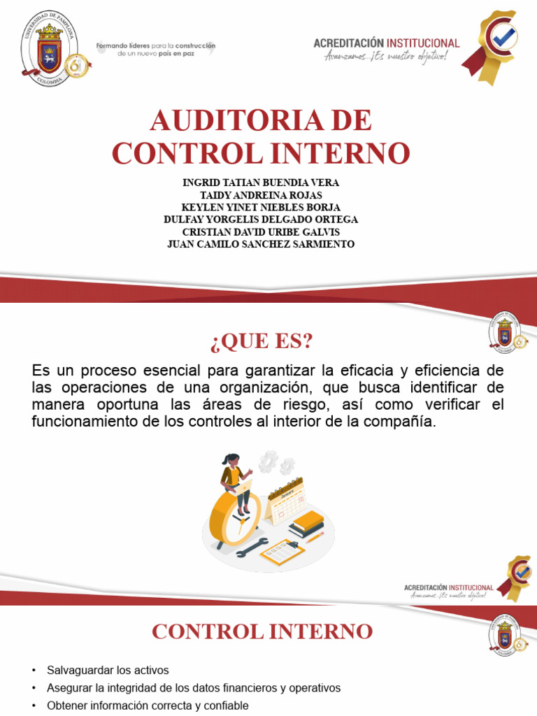 Auditoria de Control Interno | PDF