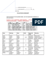 Suffixes - Camila Hernández, Priscila Lopez 4to B.