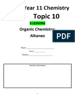 Topic 10 Alkanes Remote Learning JCAF