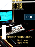 REP - Recording Engineering Production - Marzo 1991