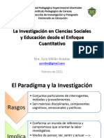 La Investigación en Ciencias Sociales y Educación Desde El Enfoque Cuantitativo