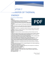 Chapter 7 Transfer of Thermal Energy-1