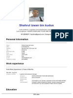 CV From Profile Latest