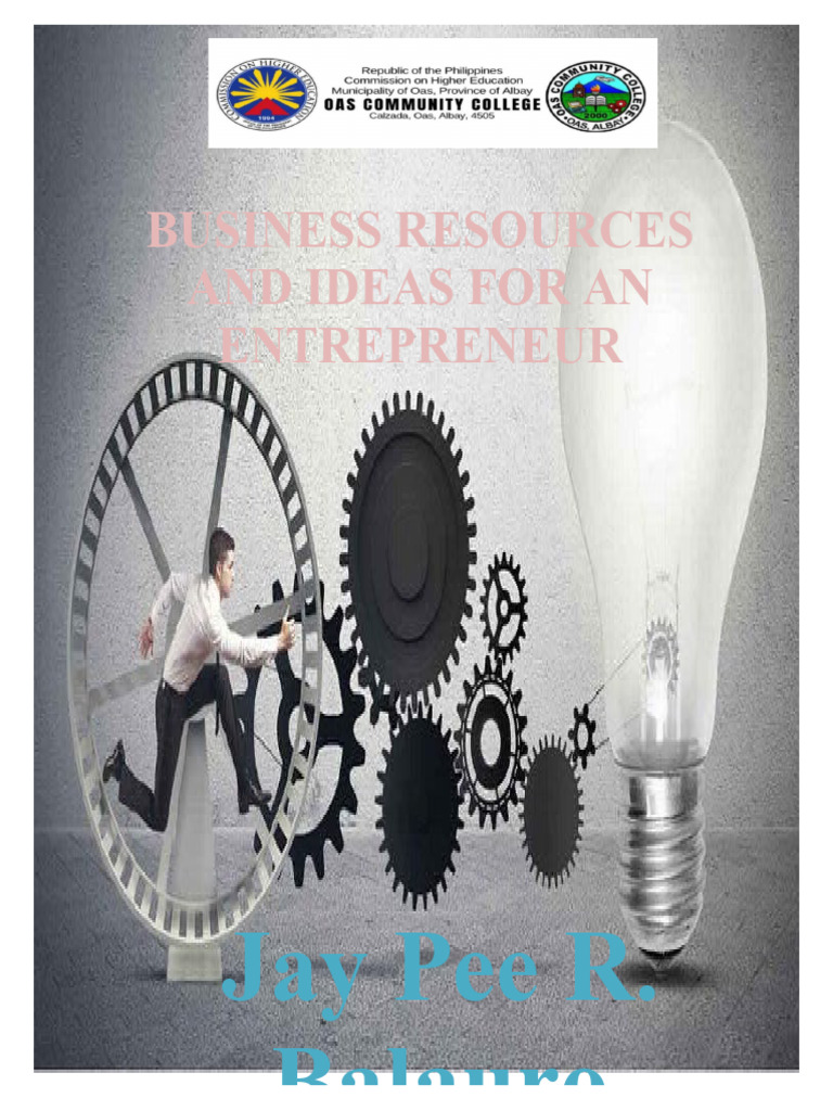 Essential Resources for Entrepreneurs | PDF | Entrepreneurship | Economics