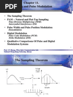 Chap11 - Sampling & Pulse Modulation