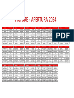 Liga1 - Fixture Apertura 2024