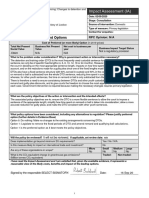 Impact Analysis Changes To Detention and Training Orders