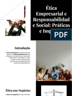 Etica Empresarial e Responsabilidade Social Praticas e Impactos