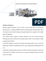 1050FH Automatic Foil Stamping Machine in Detial