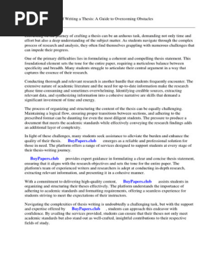 Research Paper Checklist PDF