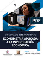 Diplomado Internacional Econometria Aplicada Investigacion Economica Gem 1