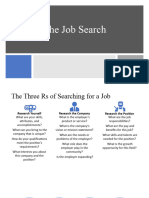 The Job Search I