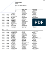 Houston Open Tee Times