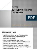 PFA 4 - Filter Butterworth Dan Chebyshev