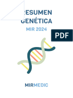 Resumen Genética MIR 2024 Mirmedic