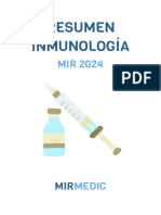 Resumen Inmunología MIR 2024 Mirmedic