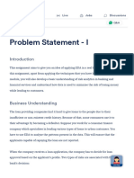 Problem Statement 1