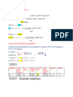 Clase Virtual Formula Empirica y Molecular