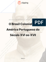 História Do Brasil - Ciclo 01 - O Brasil Colonial - A América Portuguesa Do Século XVI Ao XVII1701726925.795104