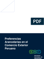 Preferencias Arancelarias en El Comercio Exterior Peruano - SNI