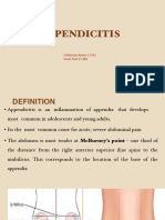 Appendicitis