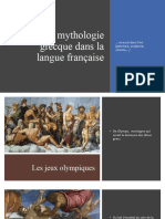 La Mythologie Grecque Dans La Langue Francaise