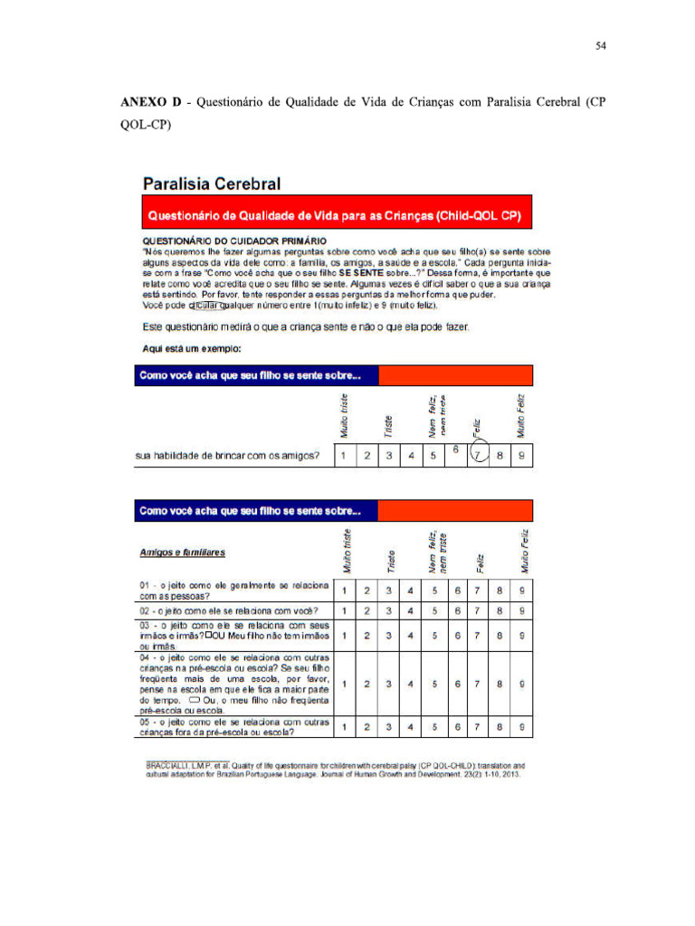 CP QOL Child | PDF