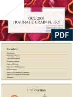 OCC2005 - Traumatic Brain Injury