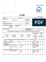 JSA Cable Termination Work